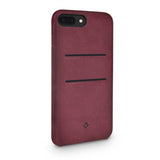 Twelve South iPhone 7 Plus/iPhone 8 Plus Skal Relaxed Leather Kortfack Marsala