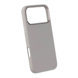 iPhone 17 Pro Max Skal Silikon MagSafe Ljusgrå