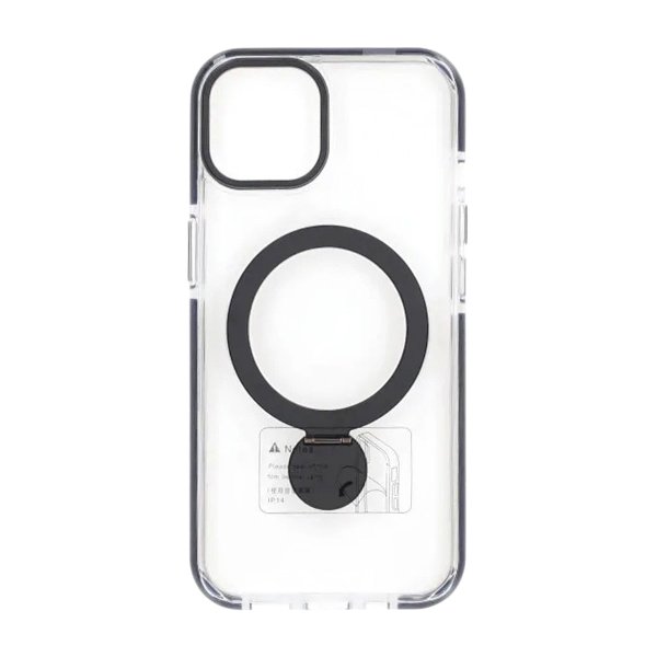 iPhone 15 Skal Ringstativ MagSafe Svart