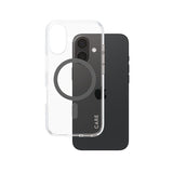 CARE by PanzerGlass iPhone 16 Skal Urban Combat MagSafe Svart Transparent