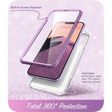 Supcase iPhone 14 Plus Skal Cosmo Purple Marble