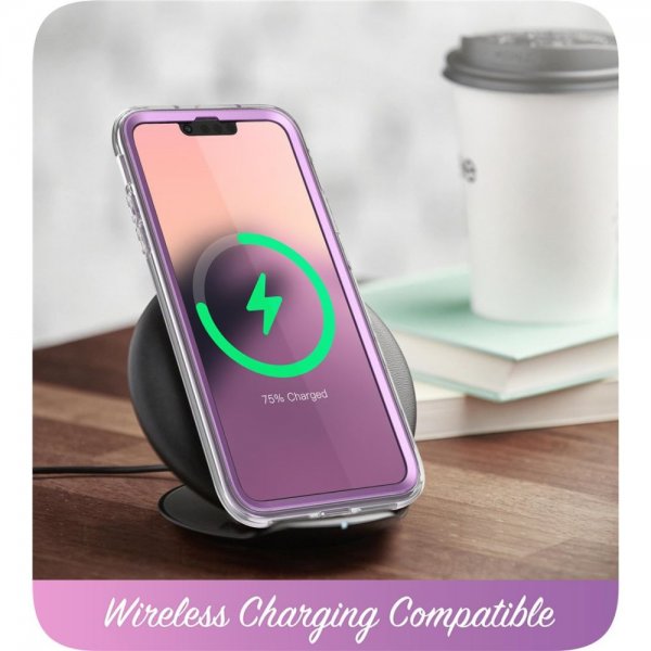Supcase iPhone 14 Plus Skal Cosmo Purple Marble