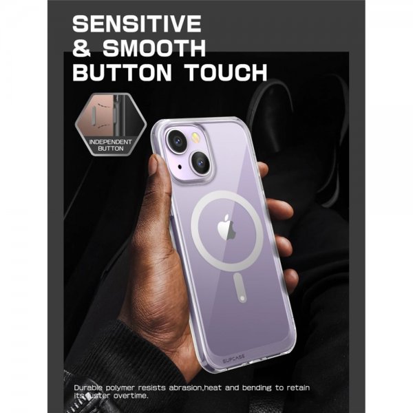 Supcase iPhone 14 Plus Skal UB Mag Transparent