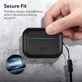 ESR AirPods Pro/AirPods Pro 2 Skal Orbit Hybrid HaloLock Svart