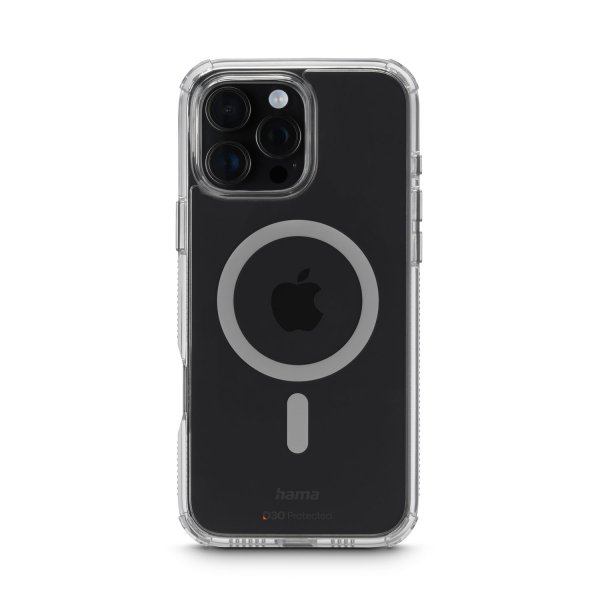 Hama iPhone 16 Pro Max Skal Extreme Protect MagLine Transparent