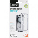 Hama iPhone 15 Skal Extreme Protect MagLine Transparent