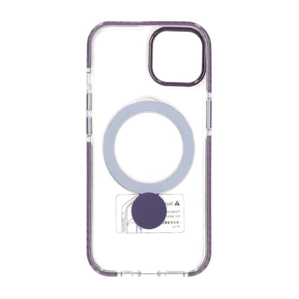iPhone 13/iPhone 14 Skal Ringstativ MagSafe Lila
