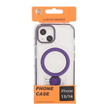 iPhone 13/iPhone 14 Skal Ringstativ MagSafe Lila