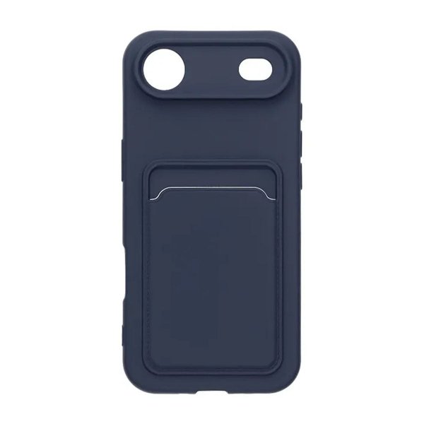 iPhone Air Skal Korthållare Blå