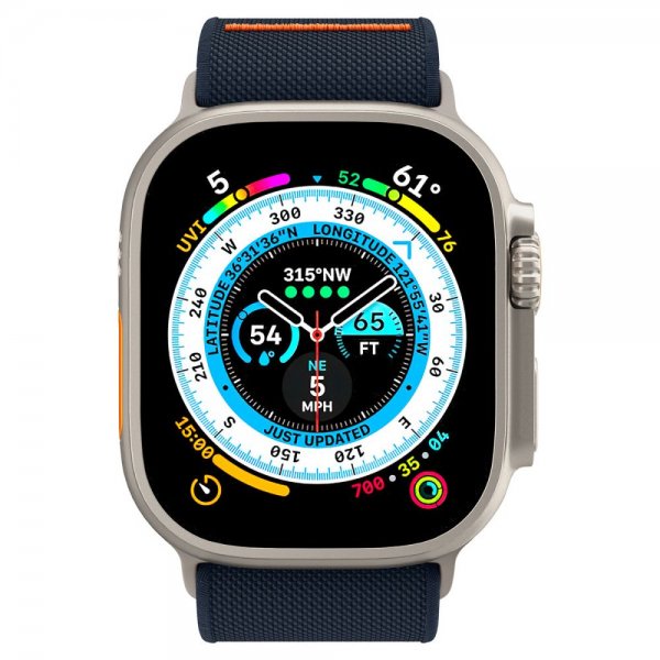 Spigen Apple Watch 44/45/46mm/Ultra 49mm Armband Lite Fit Ultra Navy