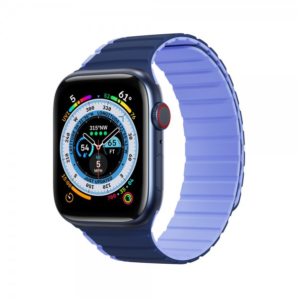Dux Ducis Apple Watch 38/40/41/42mm Armband LD Series Blå Lila