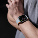 Dux Ducis Apple Watch 38/40/41/42mm Armband LD Series Grå Orange