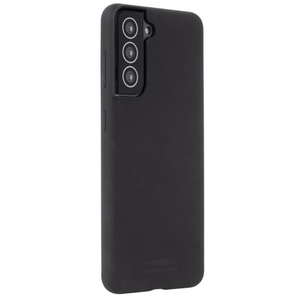 holdit Samsung Galaxy S21 Skal Silikon Svart