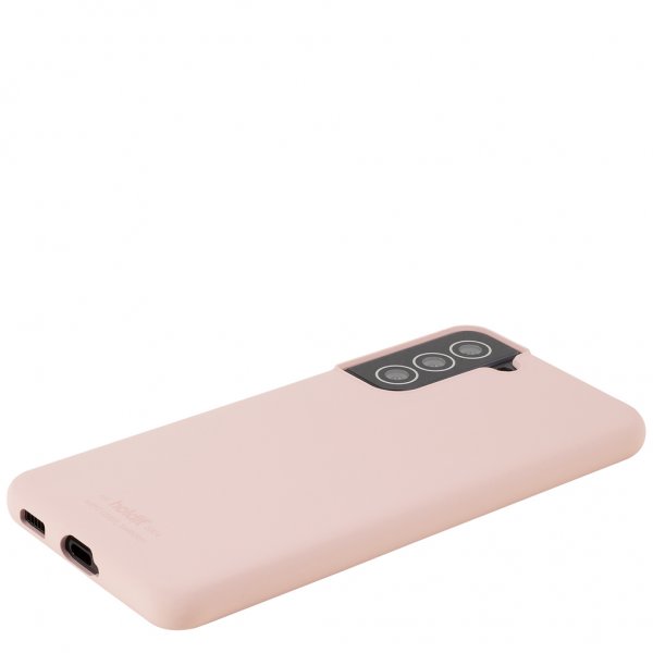 holdit Samsung Galaxy S21 Skal Silikon Blush Pink