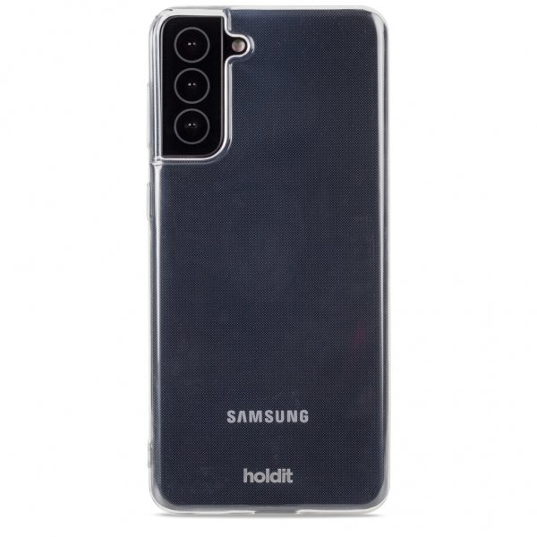 holdit Samsung Galaxy S21 Plus Skal Transparent TPU Klar