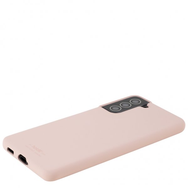 Holdit Samsung Galaxy S21 Plus Skal Silikon Blush Pink