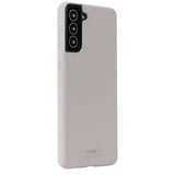 holdit Samsung Galaxy S21 Plus Skal Silikon Taupe