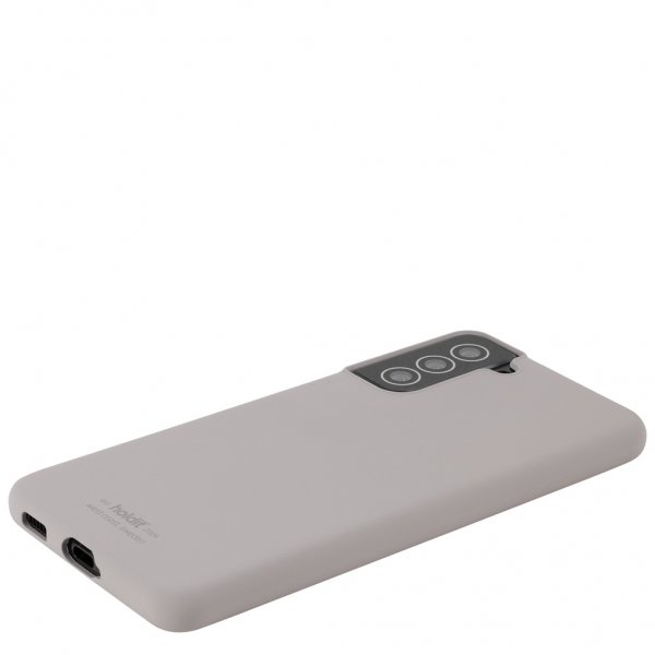 holdit Samsung Galaxy S21 Plus Skal Silikon Taupe