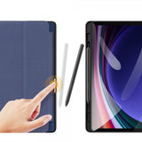 Dux Ducis Samsung Galaxy Tab S9 FE/S10 FE/S10 Lite Fodral DOMO Series Blå
