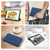 Dux Ducis Samsung Galaxy Tab S9 FE/S10 FE/S10 Lite Fodral DOMO Series Blå