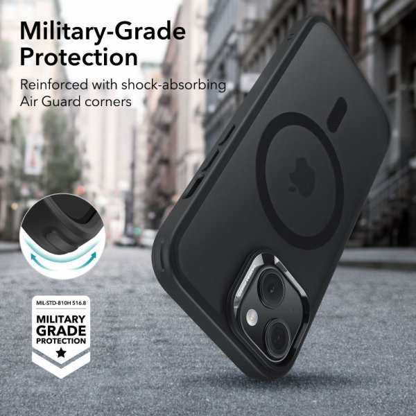 ESR iPhone 15 Skal Classic Hybrid HaloLock Svart