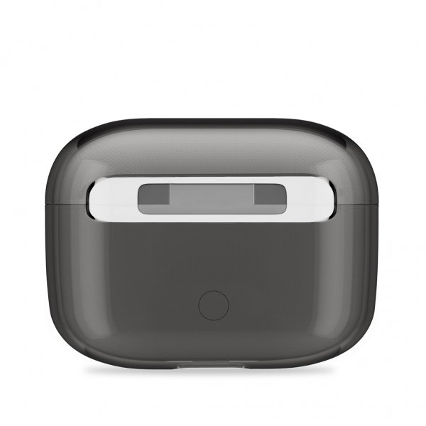 holdit AirPods Pro/AirPods Pro 2 Skal Seethru Svart