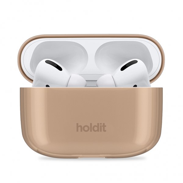 holdit AirPods Pro/AirPods Pro 2 Skal Seethru Dark Brown