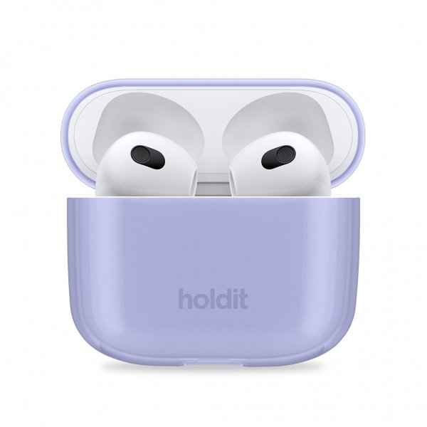 holdit AirPods 3 Skal Seethru Lavender