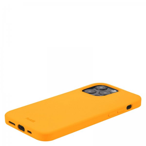 holdit iPhone 14 Pro Max Skal Silikon Orange Juice