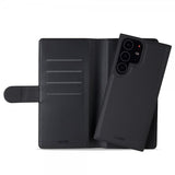 holdit Samsung Galaxy S23 Ultra Fodral Wallet Case Magnet Svart
