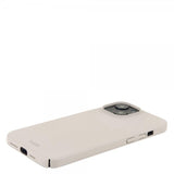 Holdit iPhone 15 Plus Skal Slim Case Light Beige