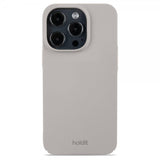 Holdit iPhone 15 Pro Skal Slim Case Taupe