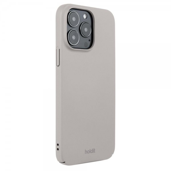 Holdit iPhone 15 Pro Max Skal Slim Case Taupe