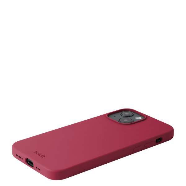 holdit iPhone 15 Skal Silikon Red Velvet
