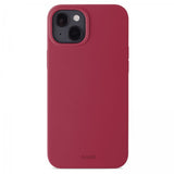 holdit iPhone 15 Plus Skal Silikon Red Velvet