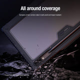 Nillkin Samsung Galaxy Tab S9 Plus/S10 Plus Fodral Bumper Leather Case Pro Svart