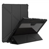 Nillkin Samsung Galaxy Tab S9 Plus/S10 Plus Fodral Bumper Leather Case Pro Svart