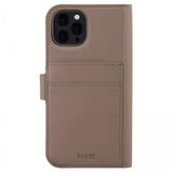 holdit iPhone 12/iPhone 12 Pro Fodral Wallet Case Magnet Plus Mocha Brown