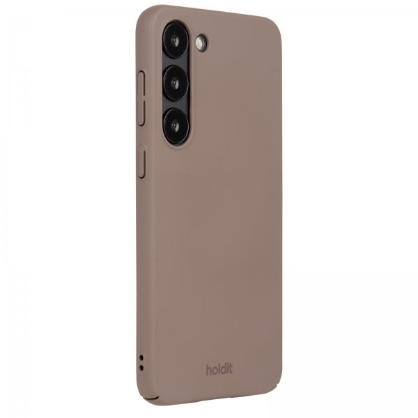 Holdit Samsung Galaxy S24 Skal Slim Case Mocha Brown