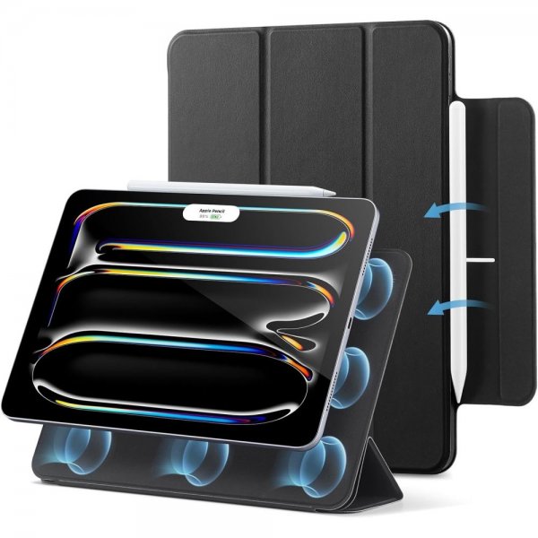 ESR iPad Pro 13 (M4/M5) Fodral Rebound Magnetic Svart