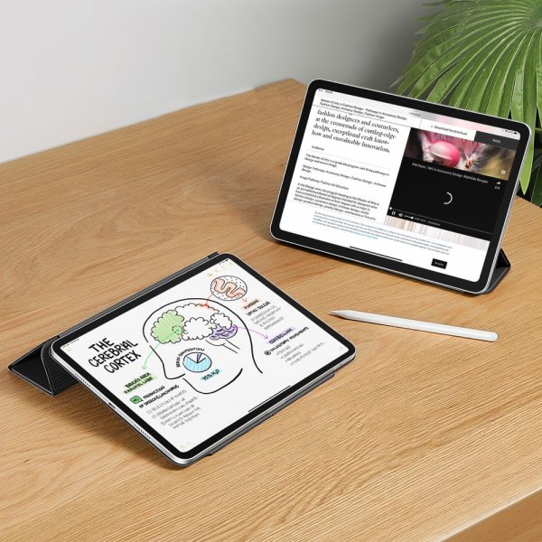 ESR iPad Pro 13 (M4/M5) Fodral Rebound Magnetic Svart