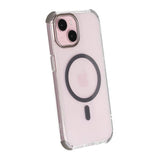 Rvelon iPhone 15 Skal Förstärkta Hörn Grå