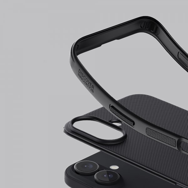 Nillkin iPhone 16 Skal Super Frosted Shield Pro Svart