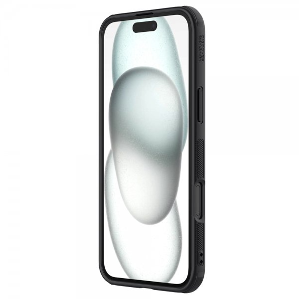 Nillkin iPhone 16 Skal Super Frosted Shield Pro Svart