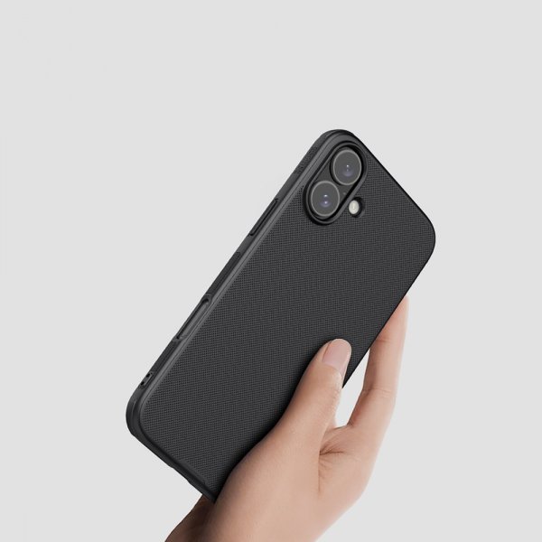 Nillkin iPhone 16 Skal Super Frosted Shield Pro Svart