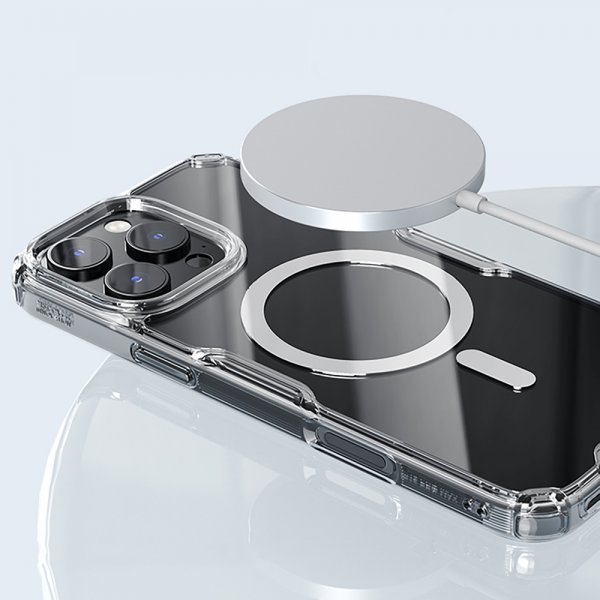 Nillkin iPhone 16 Skal Nature Pro Series MagSafe Transparent