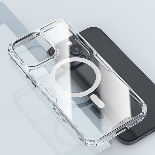 Nillkin iPhone 16 Pro Skal Nature Pro Series MagSafe Transparent