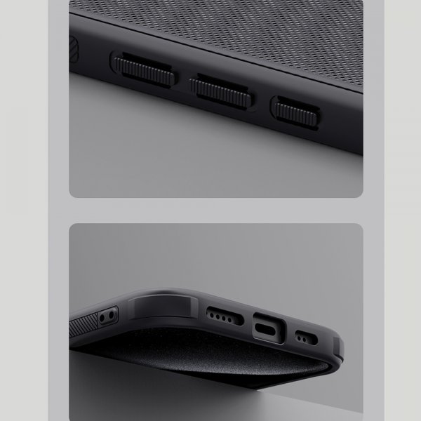 Nillkin iPhone 16 Pro Skal Super Frosted Shield Pro Svart