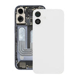iPhone 16 Plus Baksida Glas Komplett OEM - Vit