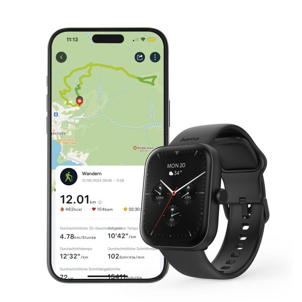 Hama Smartwatch 5000 Svart